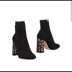 Sophia Webster Felicity Suede Ankle Boots